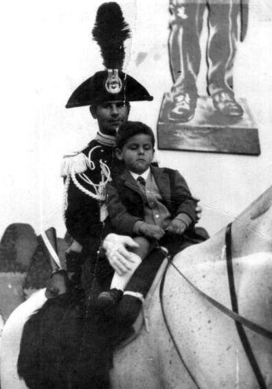 Sergio Tanzilli a cavallo